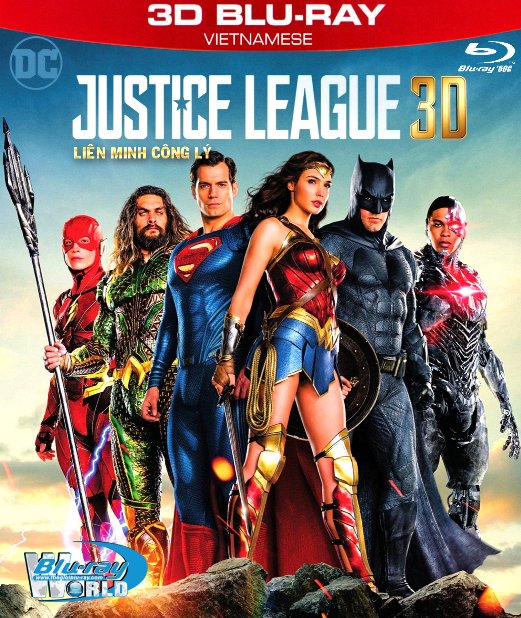 Z246.Justice League 2017  - Liên Minh Công Lý 3D50G (TRUE- HD 7.1 DOLBY ATMOS)
